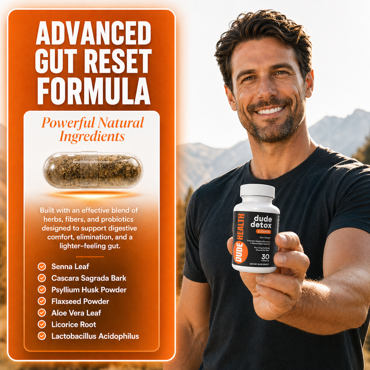 Dude Detox Cleanse Kit