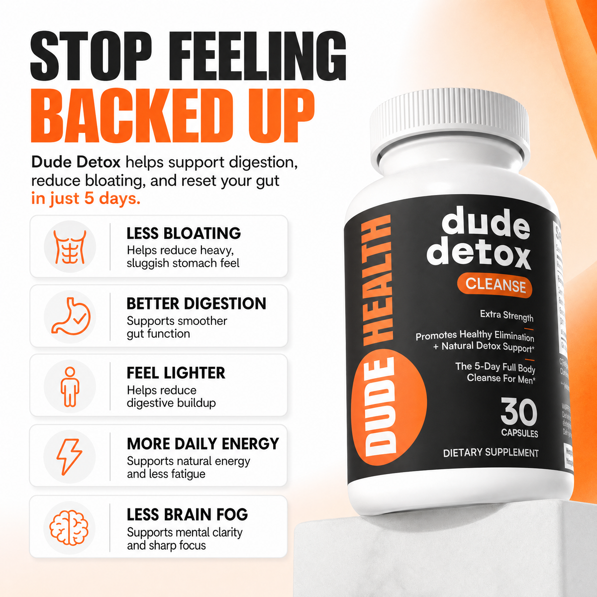 Dude Detox Cleanse Kit