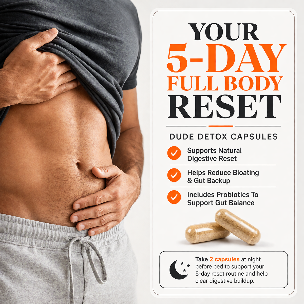Dude Detox Cleanse Kit
